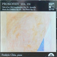 Harmonia Mundi : Chiu - Prokofiev Works Volume 07